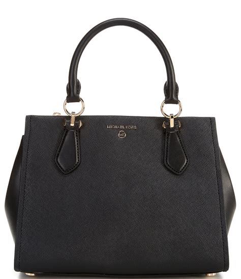 Michael Kors Marilyn Medium Saffiano Satchel .